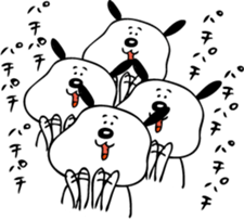 dog "ochappii" sticker #14492298