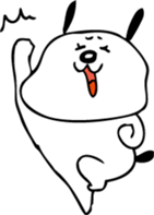 dog "ochappii" sticker #14492306