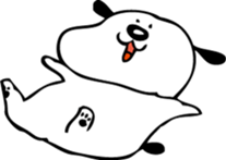 dog "ochappii" sticker #14492311