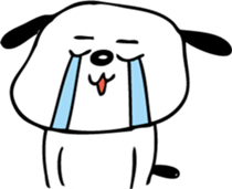 dog "ochappii" sticker #14492313