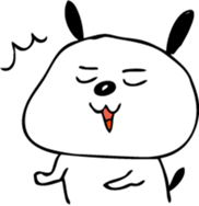 dog "ochappii" sticker #14492314