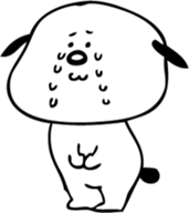 dog "ochappii" sticker #14492317