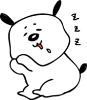 dog "ochappii" sticker #14492318