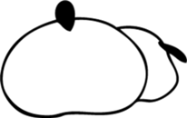 dog "ochappii" sticker #14492324