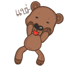 perverse bear sticker #14492338