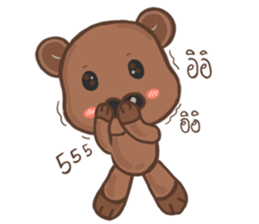 perverse bear sticker #14492340