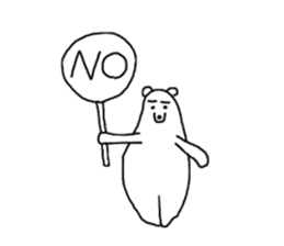 Shiro's of Polar Bear sticker #14492588