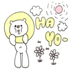 Kumakumakumann-kibita kuma- sticker #14492910