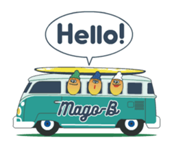 Animated MAGO-B Stickers 02 sticker #14493413