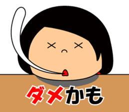 Cute girl/The daily life's volume sticker #14494609