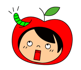 Cute girl/The daily life's volume sticker #14494615