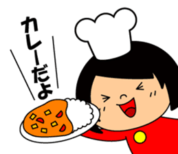 Cute girl/The daily life's volume sticker #14494617