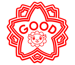 Cute girl/The daily life's volume sticker #14494636