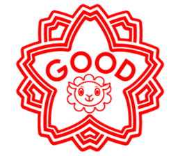 Cute girl/The daily life's volume sticker #14494636