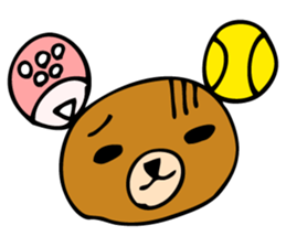Paddle Tennis Bear sticker #14495412