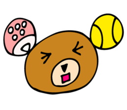 Paddle Tennis Bear sticker #14495413