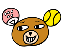 Paddle Tennis Bear sticker #14495429