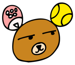 Paddle Tennis Bear sticker #14495432