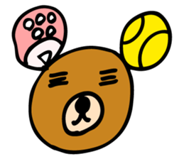 Paddle Tennis Bear sticker #14495433