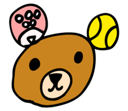 Paddle Tennis Bear sticker #14495437
