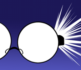 just a pair of glasses sticker #14495598