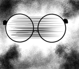 just a pair of glasses sticker #14495604