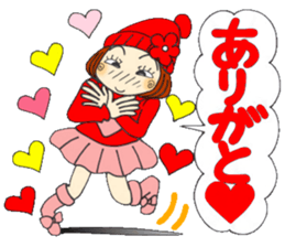 Castor bean-chan 75 sticker #14496089