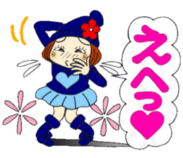 Castor bean-chan 75 sticker #14496092