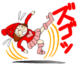 Castor bean-chan 75 sticker #14496101