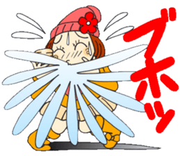 Castor bean-chan 75 sticker #14496103