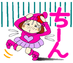 Castor bean-chan 75 sticker #14496105