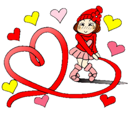 Castor bean-chan 75 sticker #14496108