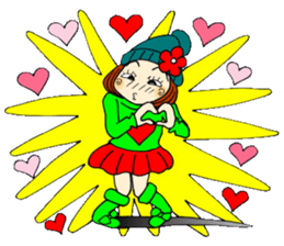 Castor bean-chan 75 sticker #14496110