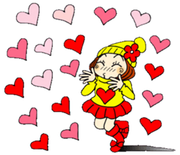 Castor bean-chan 75 sticker #14496111