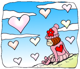 Castor bean-chan 75 sticker #14496112