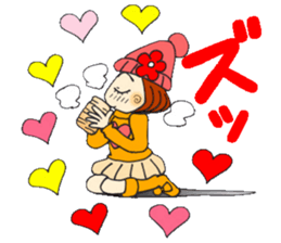 Castor bean-chan 75 sticker #14496113