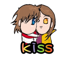 Constellation Story My love is with you sticker #14496333