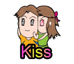 Constellation Story My love is with you sticker #14496334