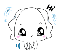 Cuttlefish Shinya sticker #14496567