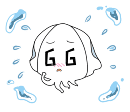 Cuttlefish Shinya sticker #14496571