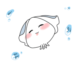 Cuttlefish Shinya sticker #14496602