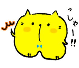 Daily routine of cat funny1 sticker #14497281