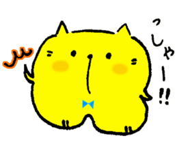 Daily routine of cat funny1 sticker #14497281