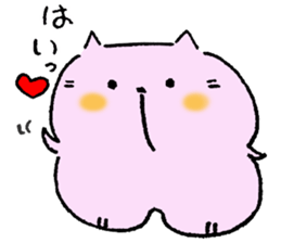 Daily routine of cat funny1 sticker #14497284