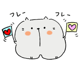 Daily routine of cat funny1 sticker #14497287