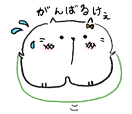 Daily routine of cat funny1 sticker #14497288