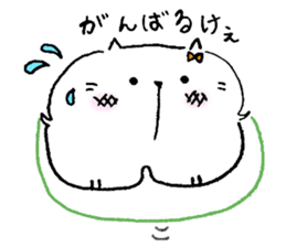 Daily routine of cat funny1 sticker #14497288