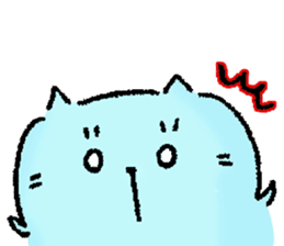 Daily routine of cat funny1 sticker #14497290