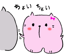 Daily routine of cat funny1 sticker #14497294