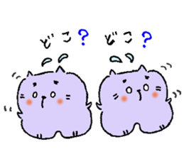 Daily routine of cat funny1 sticker #14497299